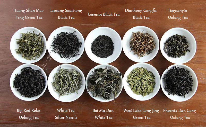 How many grams of different teas should we put into one cup?-
