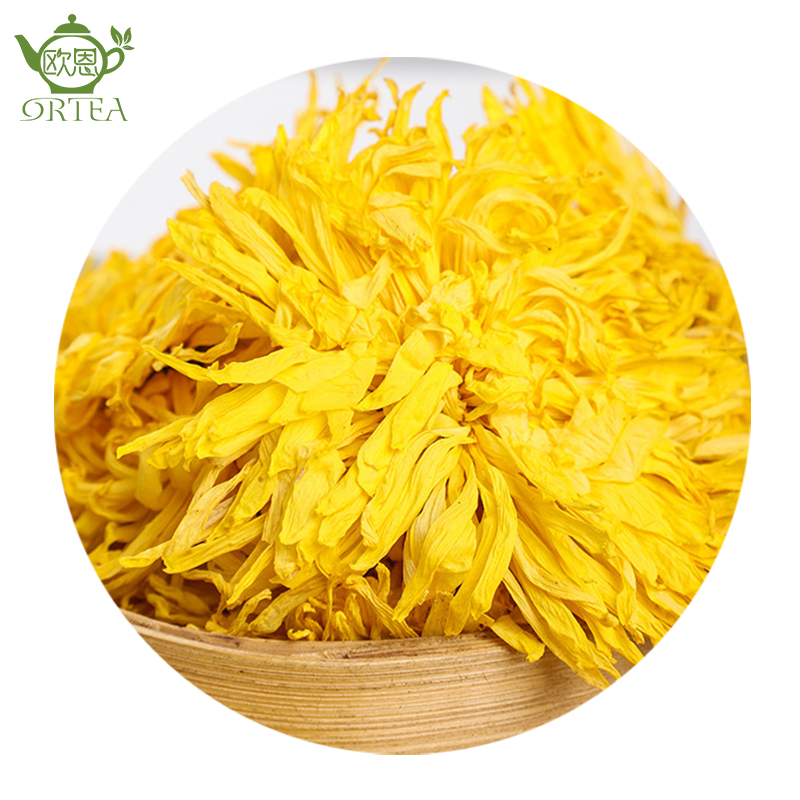 Gold Emperor Yellow Silk Chrysanthemum-