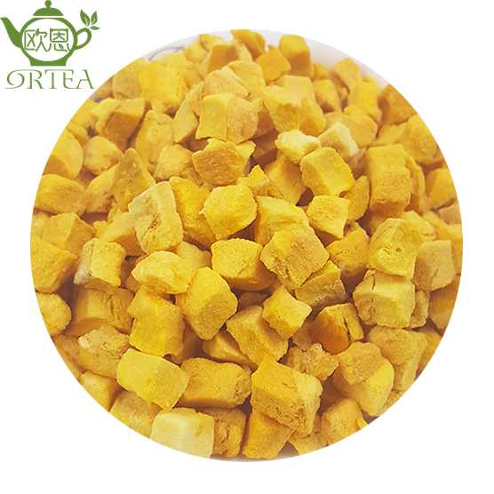 Organic Freezed Dried dehydrated Mango Fruit Cubes Chunk Chips Slices Pieces-