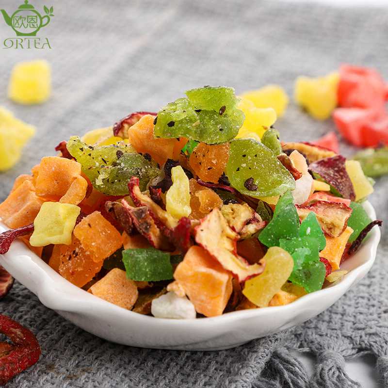 Organic Freezed Dried dehydrated Mixed Fruit  Pieces-