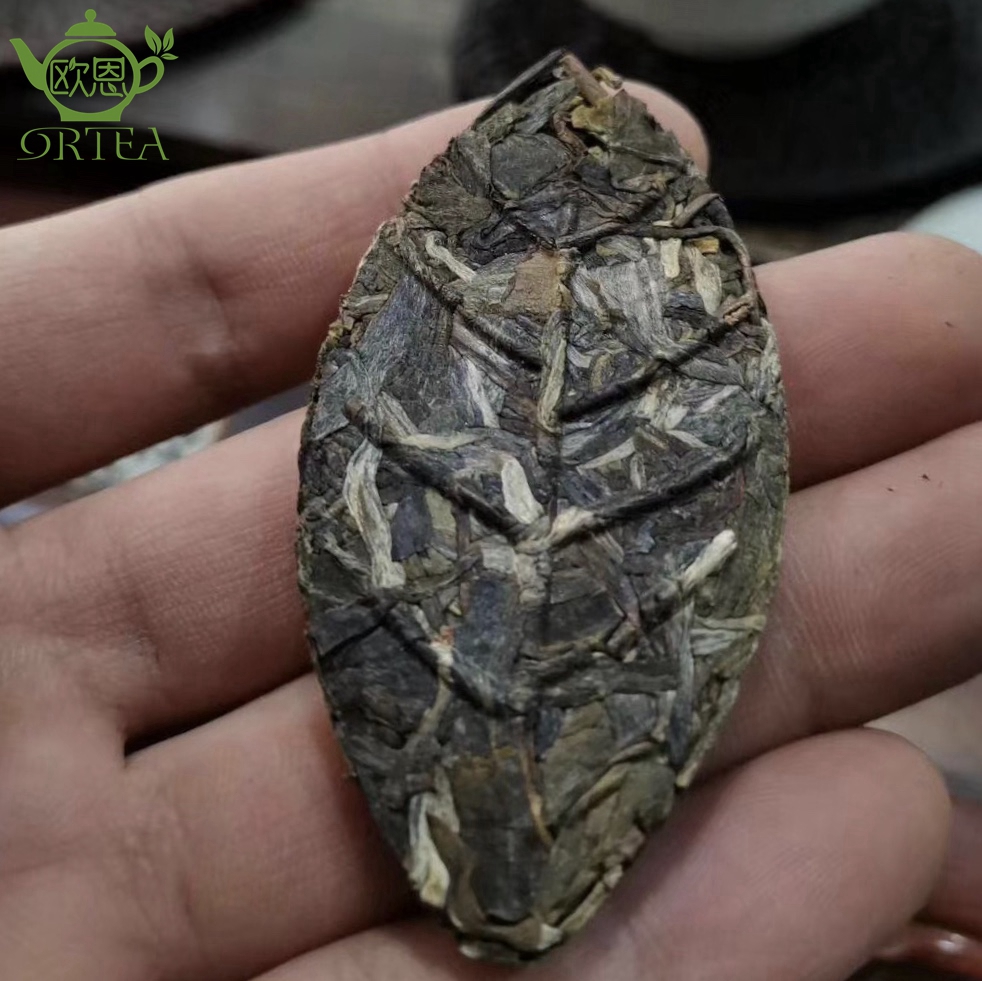 Tea Leaf Shaped Shu Puerh-