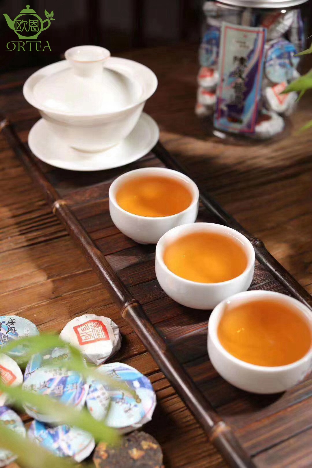 5g Mini Cake Tuo Cha Pu Erh  Tea With Mandarin Peel-