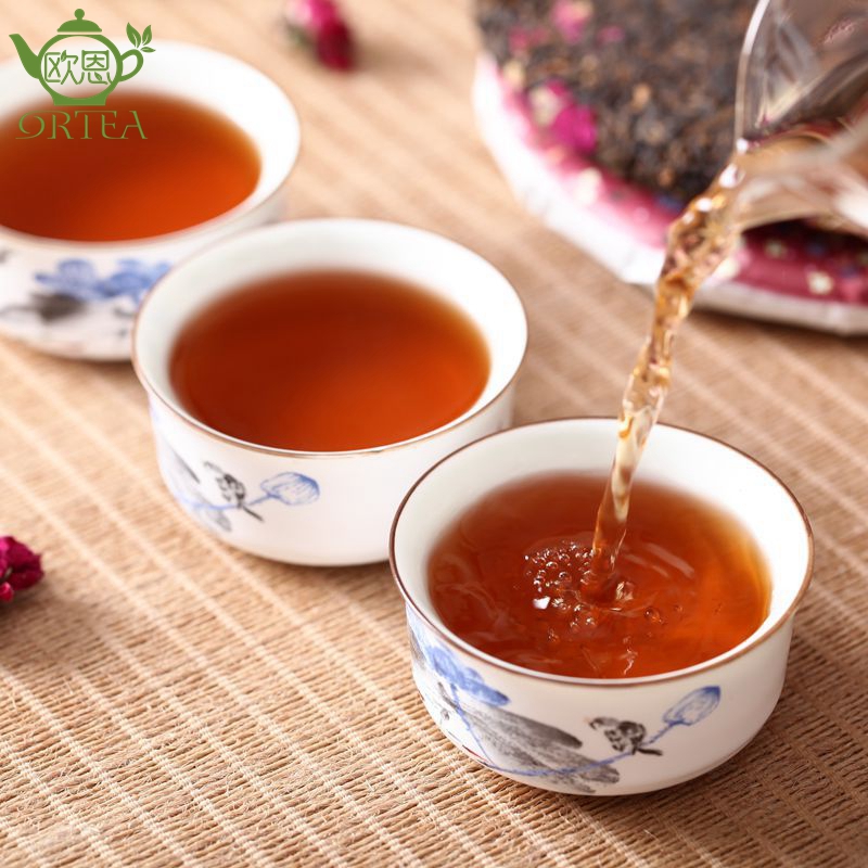 Rose Shu Puerh Tea Cake 357G-