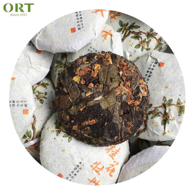 Compressed Osmanthus white tea mini cake tuo cha 5g