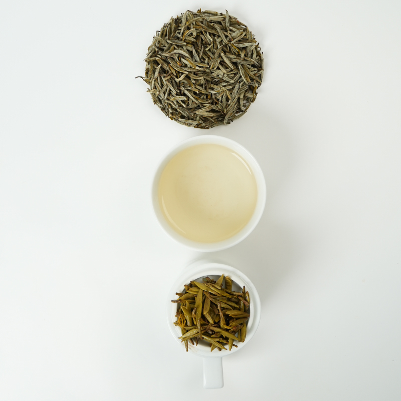 Gold Medal Alpine Jasmine – Handcrafted by Intangible Cultural Heritage Masters, 6 Scents of Organic Silver Needle King | Moonlight Jasmine and Honey Essence | Award-Winning Loose Leaf Collection